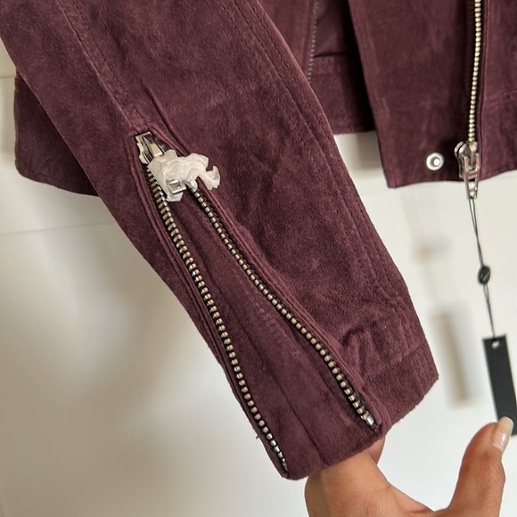 NWT ~ BLANKNYC SUEDE MOTO JACKET sz M - Picture 6 of 9
